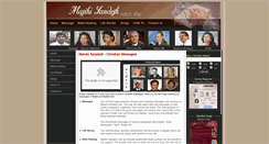 Desktop Screenshot of masihisandesh.com